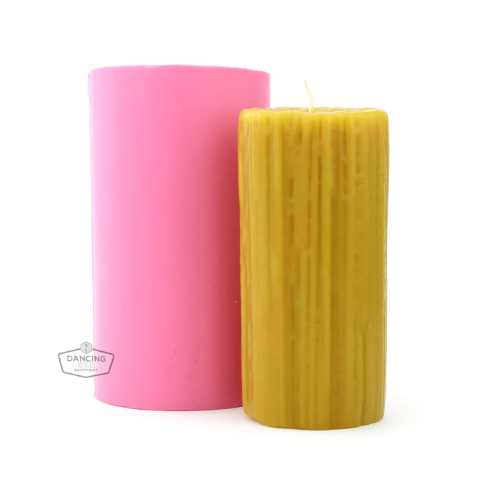 Busy Bee | Dribble Pillar Candle Mold | 2.5" x 5"