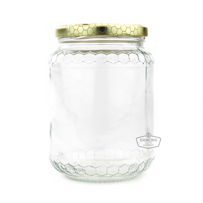 Glass Honeycomb Jar | 1 kg | 32 oz