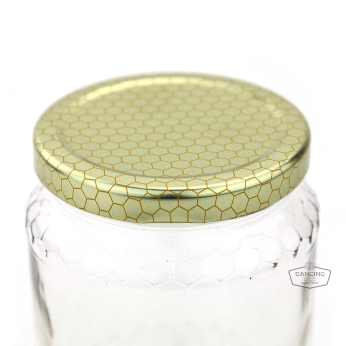 Glass Honeycomb Jar | 1 kg | 32 oz