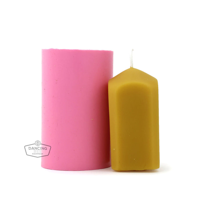 Busy Bee | Square Pillar Candle Mold | 1.8" x 3"