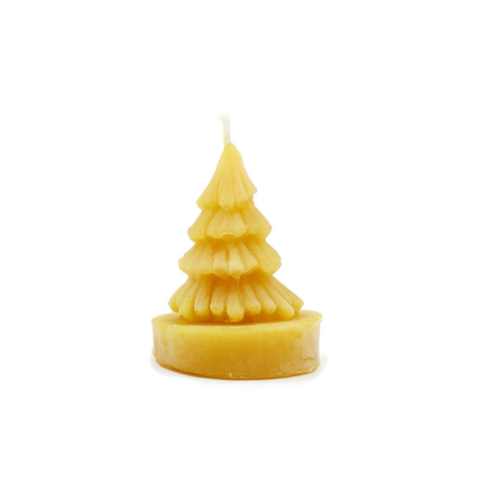The Candle Works | Tree Tealight | Pure Beeswax Candle