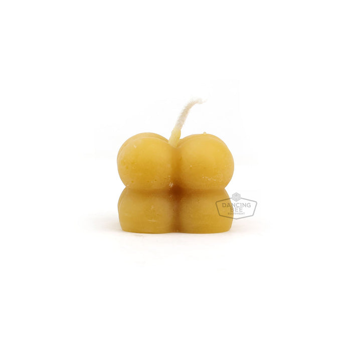 The Candle Works | Bubble Cube Beeswax Candle | Small