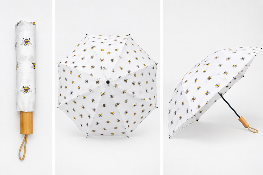 The Bee Works | White Umbrella