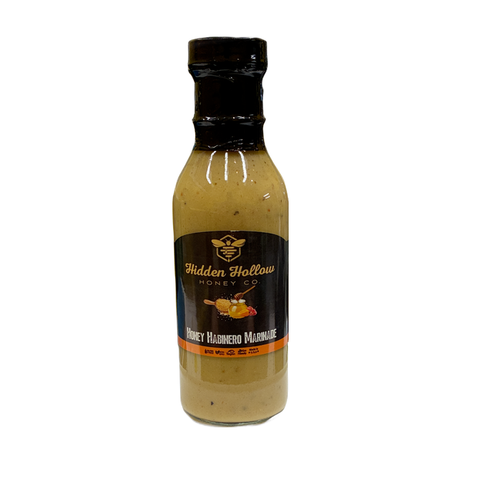 Honey Habanero Marinade 12oz | Hidden Hollow Honey