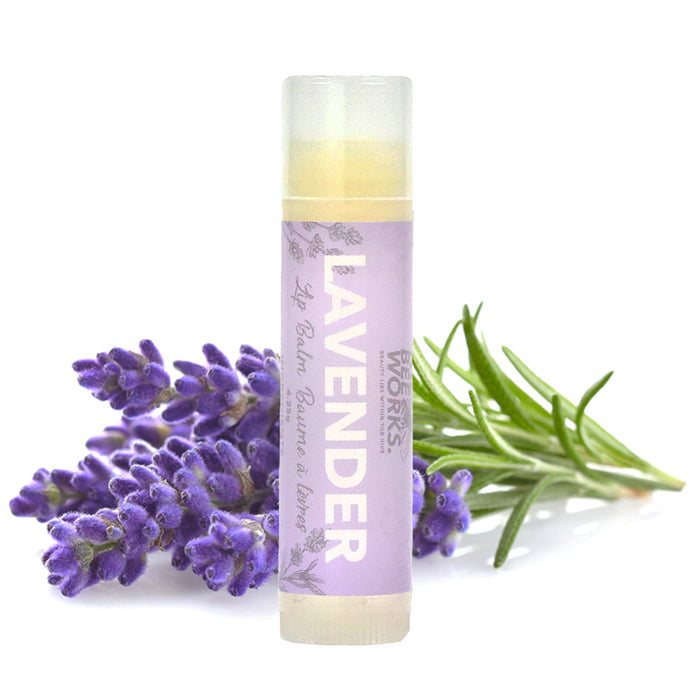 The Bee Works | Lip Balm 3 pack Blueberry, Lavender, Peppermint