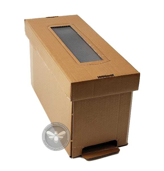 5 Frame Cardboard Nuc Box | Vented - 25-pack