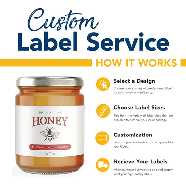 Making Service Labels Custom Label Design and Print Service | Digital Catalogue — Dancing Bee ...