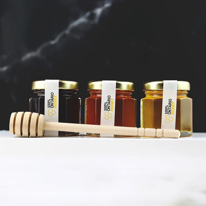 Glass Hexagon Jar 45 ml oz — Dancing Bee Equipment USA