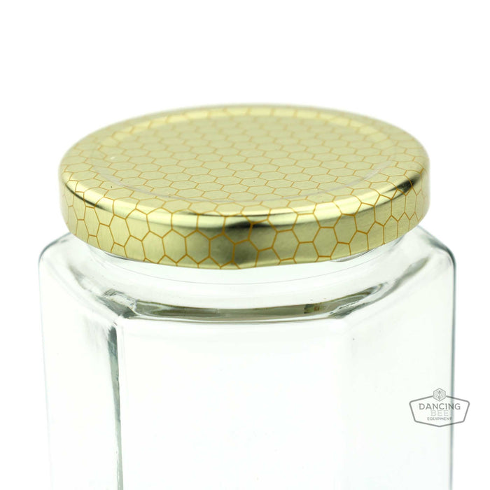 Glass Hexagon Jar | 280 ml