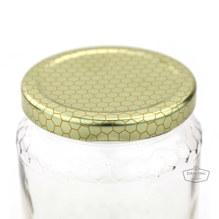 Glass Honeycomb Jar | 1 kg