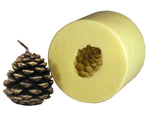 Candle Flex | Small Pine Cone Candle Mould