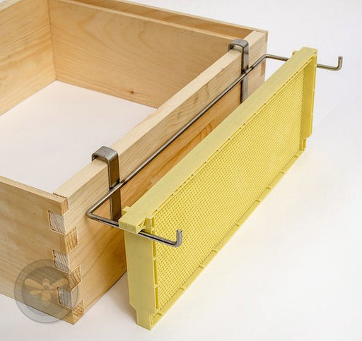 Bee Hive Frame Holder with frame