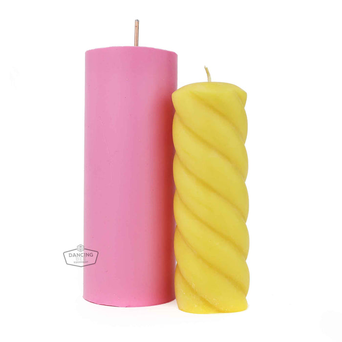 Busy Bee | Spiral Twist Candle Mould