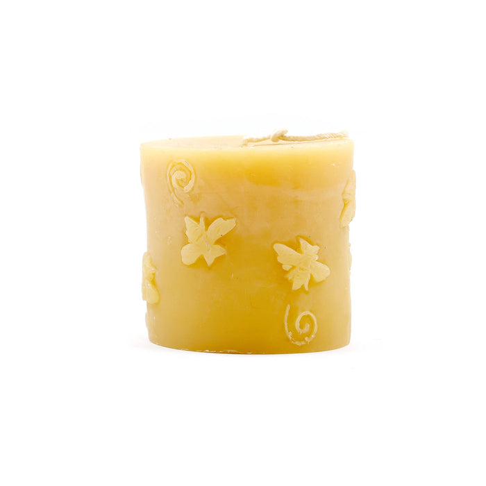 The Candle Works | Bee Cylinder | Pure Beeswax Candle