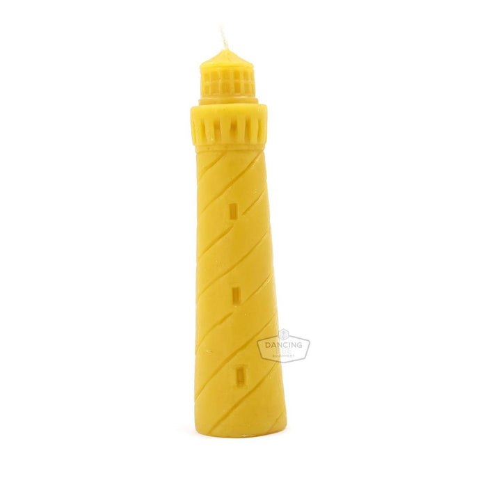 The Candle Works | Lighthouse Beeswax Candle 5" | Small