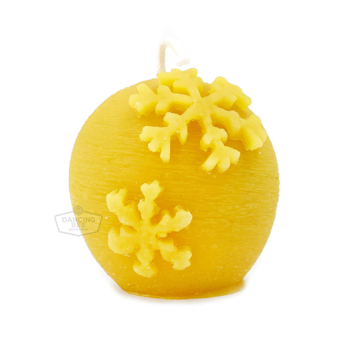 Lyson | Ball with Snowflake Candle Mould | FS04