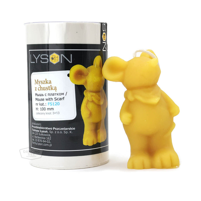 Lyson | Mouse with Scarf Candle Mould | FS120