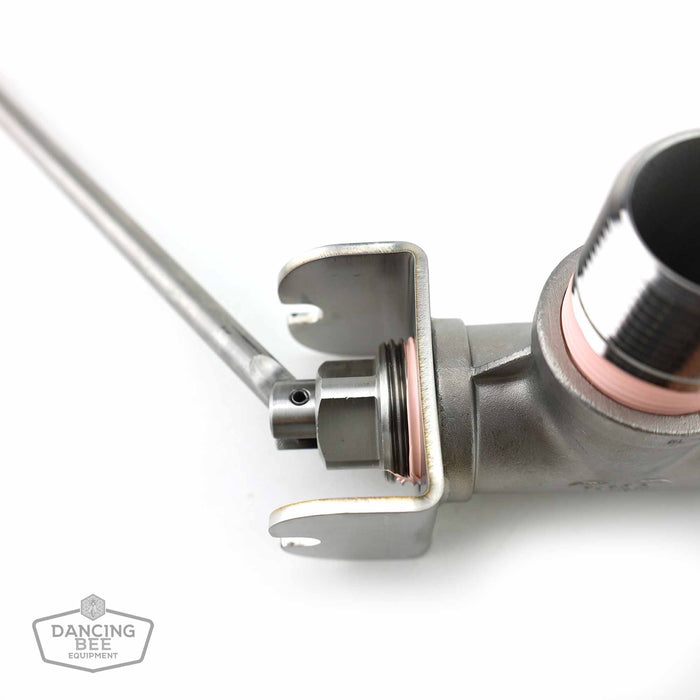 No Drip Honey Valve | 2" Stainless Steel