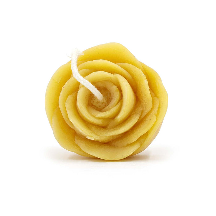 The Candle Works | Flower Tealight Beeswax Candle